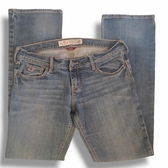 Women's Hollister boot cut jeans size 5 short pre-owned gently worn - Picture 5 of 6